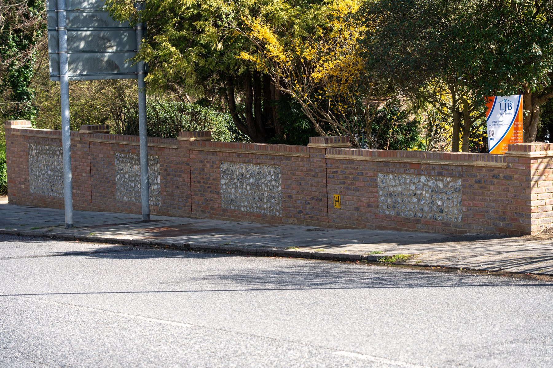 Flint work and masonry project example 1