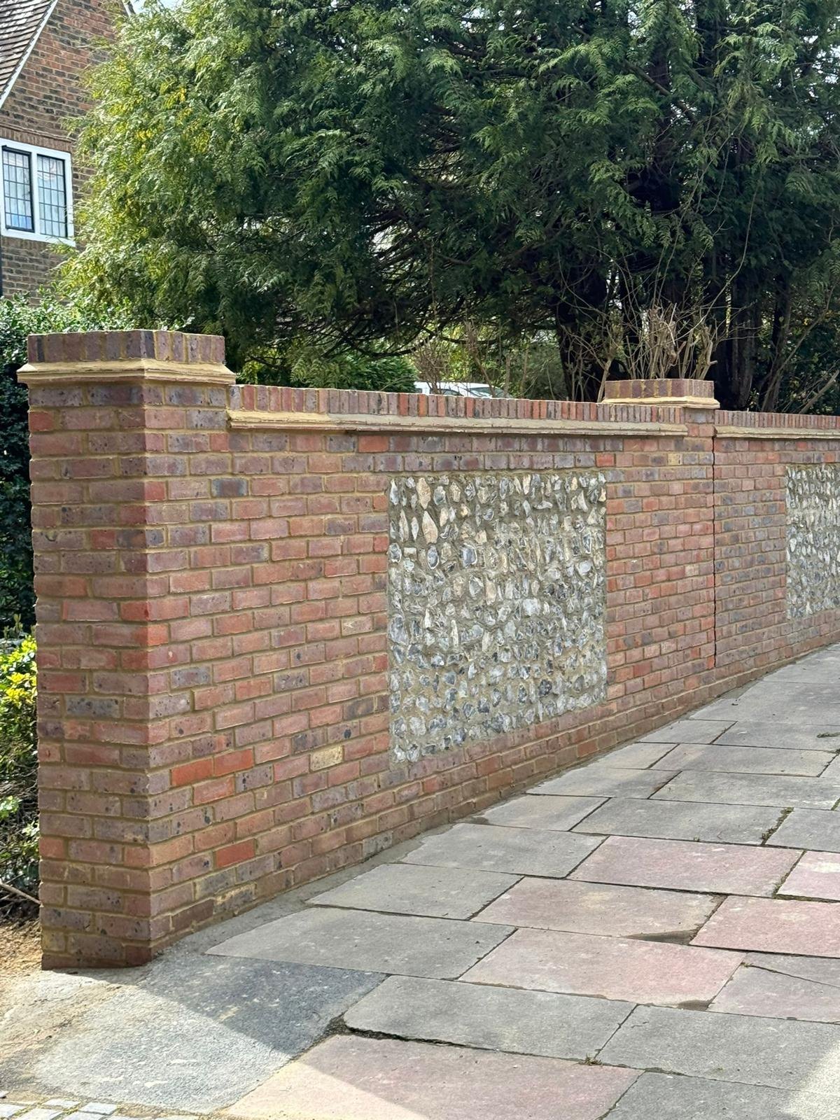 Garden walls project example 1