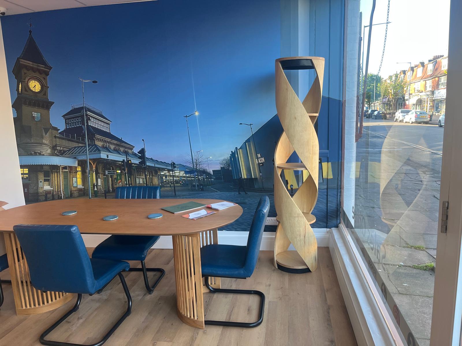 Meeting space at the LJB Green Street office