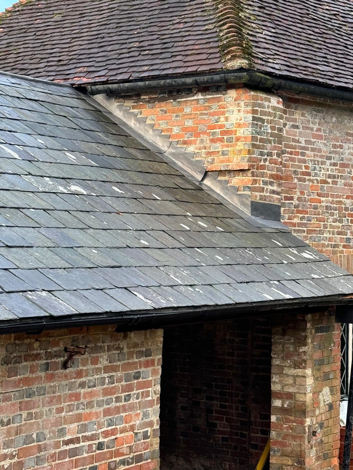 Slate roof and external detailing