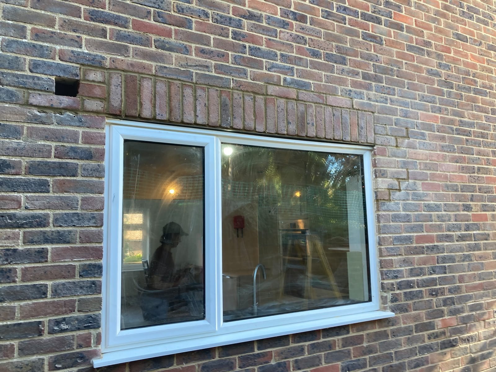 New window installation finished within existing brickwork